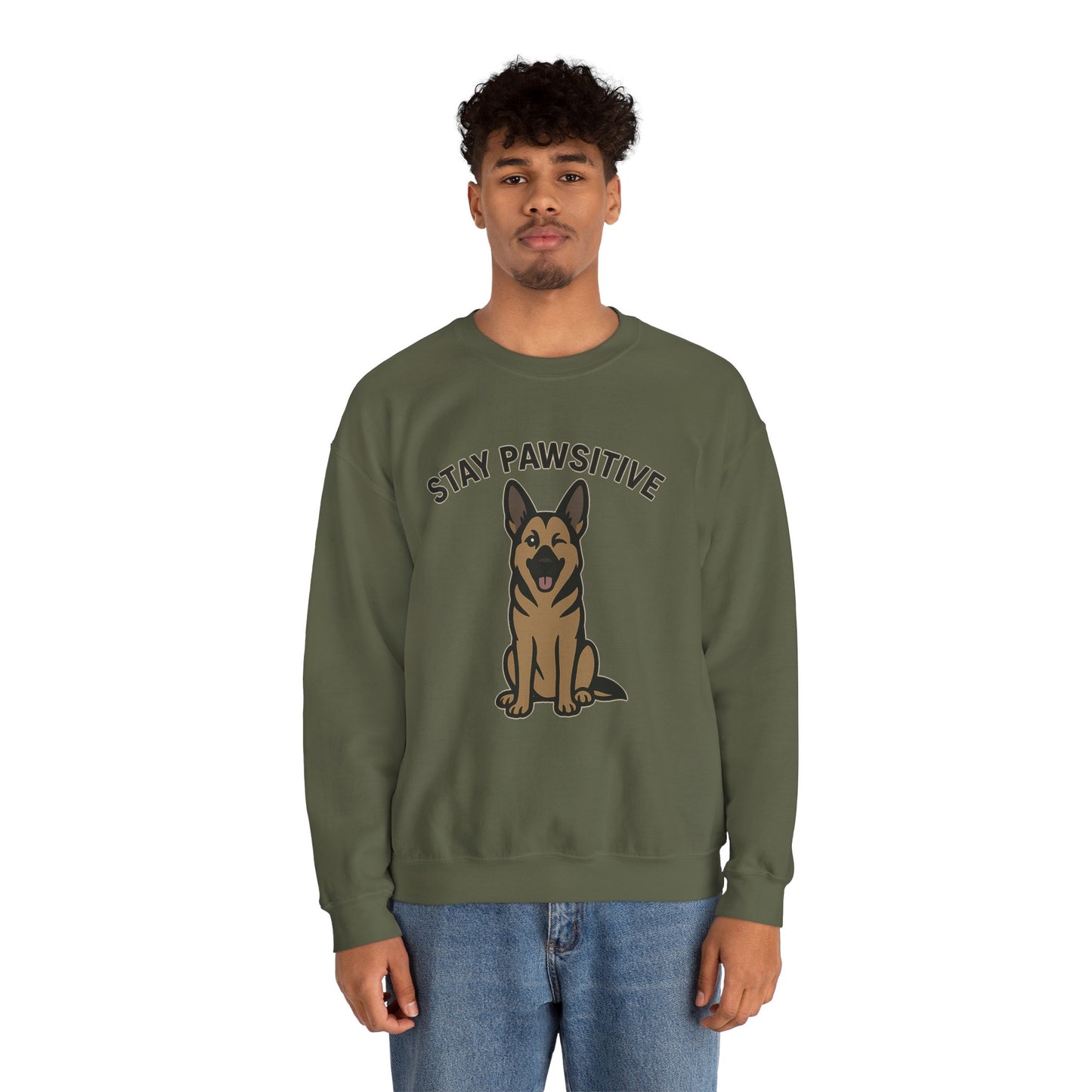 Stay Pawsitive Unisex Sweatshirt