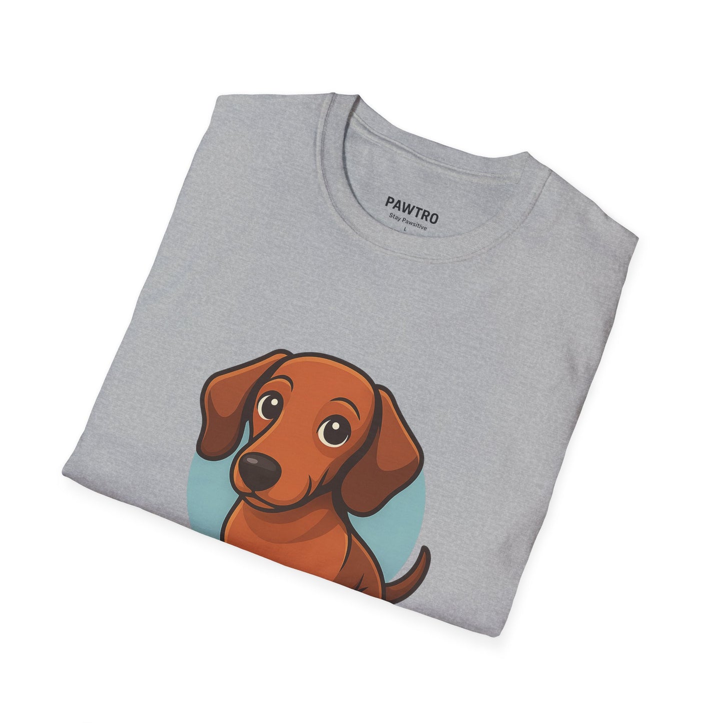 Cute Dog Illustration Unisex T-Shirt