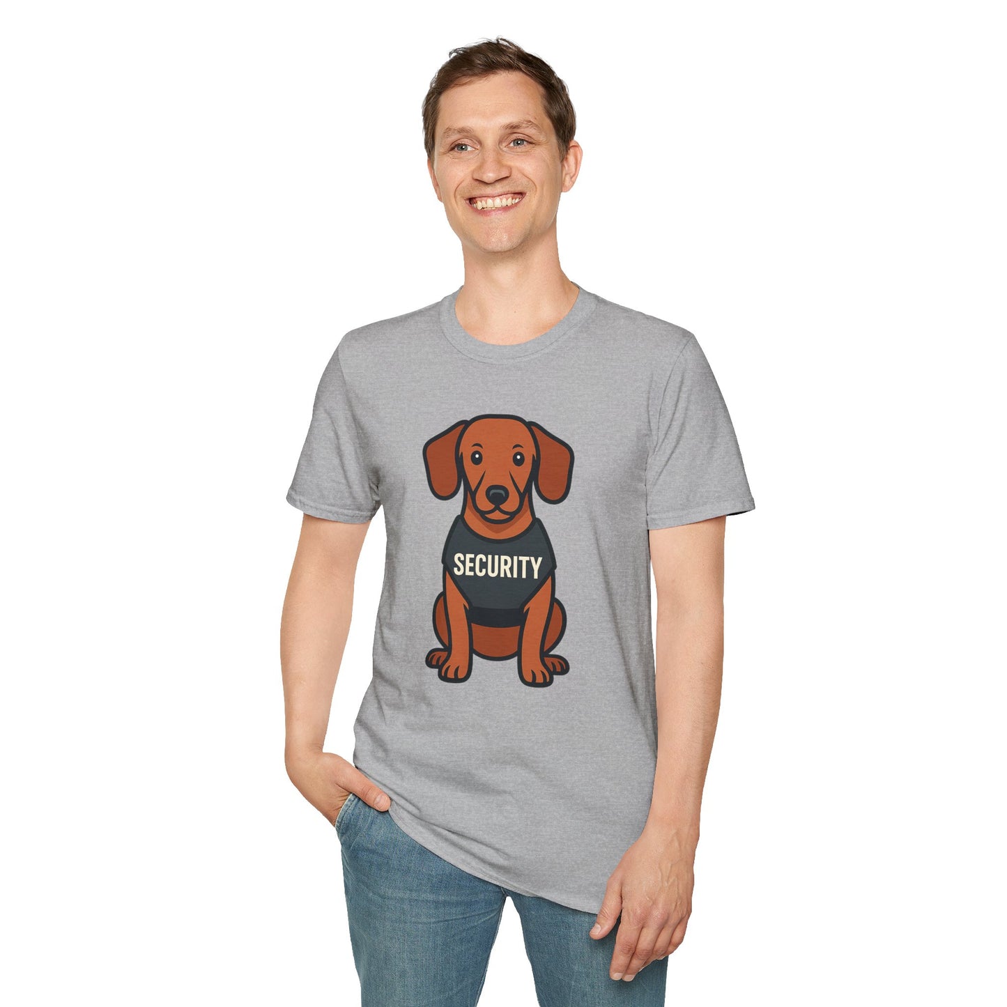 Funny Dog Security T-Shirt