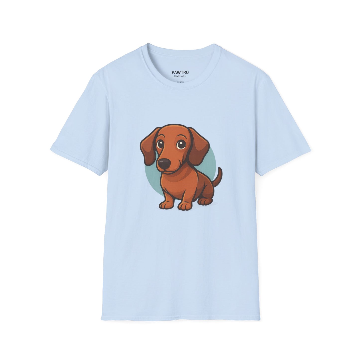 Cute Dog Illustration Unisex T-Shirt