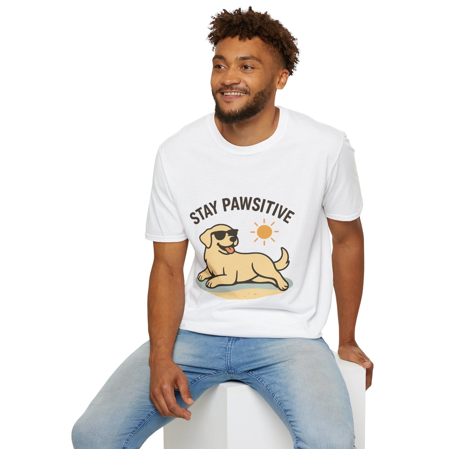 Stay Pawsitive Dog Lover T-Shirt