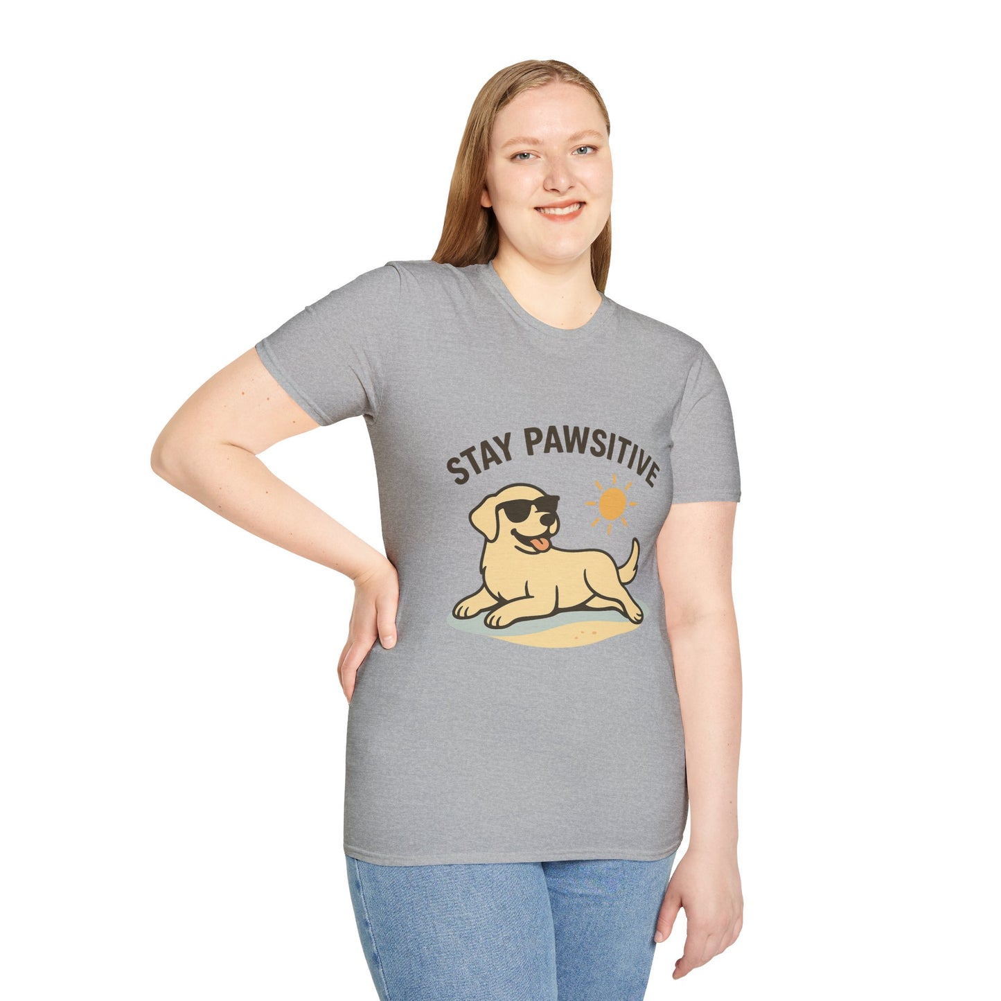 Stay Pawsitive Dog Lover T-Shirt