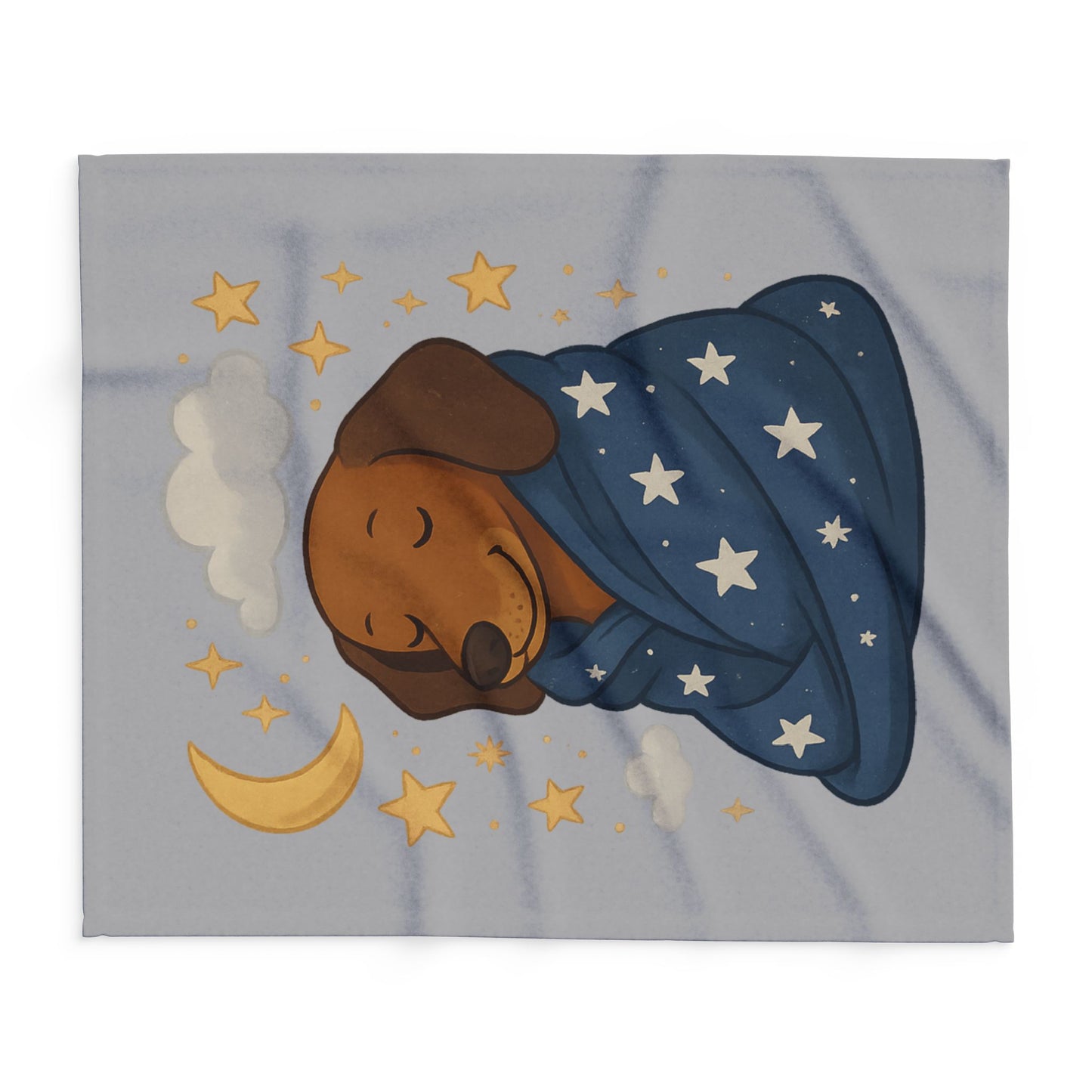 Cozy Dog Blanket, Soft Fleece Blanket for Dog Lovers